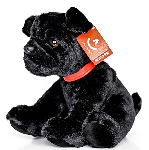 black pug soft toy