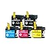 lil Monk LC103XL Ink Cartridges Pack of 5 for Brother LC 103 (2 Black,1 Cyan,1 Magenta,1 Yellow) Brother Ink Cartridges LC 103 Compatible with Brother | Brother LC 103 | HUGE SALE