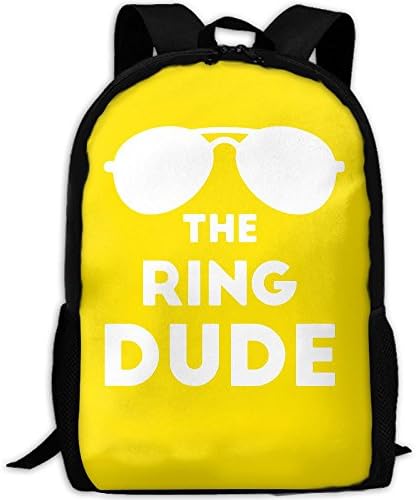 The Ring Dude Oxford Backpacks For Adults Traveling Backpacks Full Print Fashion Fit Camping Rucksack Pack, Casual Large College School Daypack