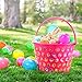 Sizonjoy 12 Pack Easter Eggs Baskets for Kids,9.4