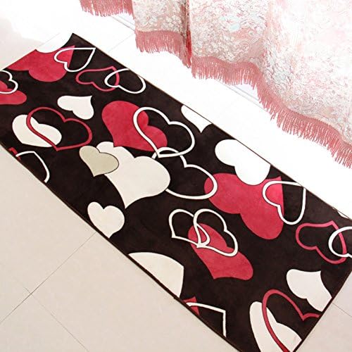 Short haired coral fleece rug bedroom blanket for bedroom living room coffee table rug pad Bay window blanket-E 100x160cm(39x63inch)
