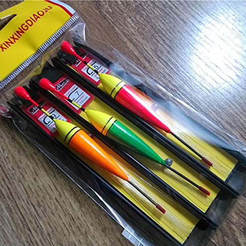 Yfch 6 Pc Flotteur De Pêche Lignes Montées Avec Hameçon