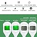 Digital Basal Thermometer with Backlight for Ovulation Tracking BBT (1/100th Accuracy) Bundled with 50 Ovulation (LH) Test Strips for Natural Family Planning (NFP)