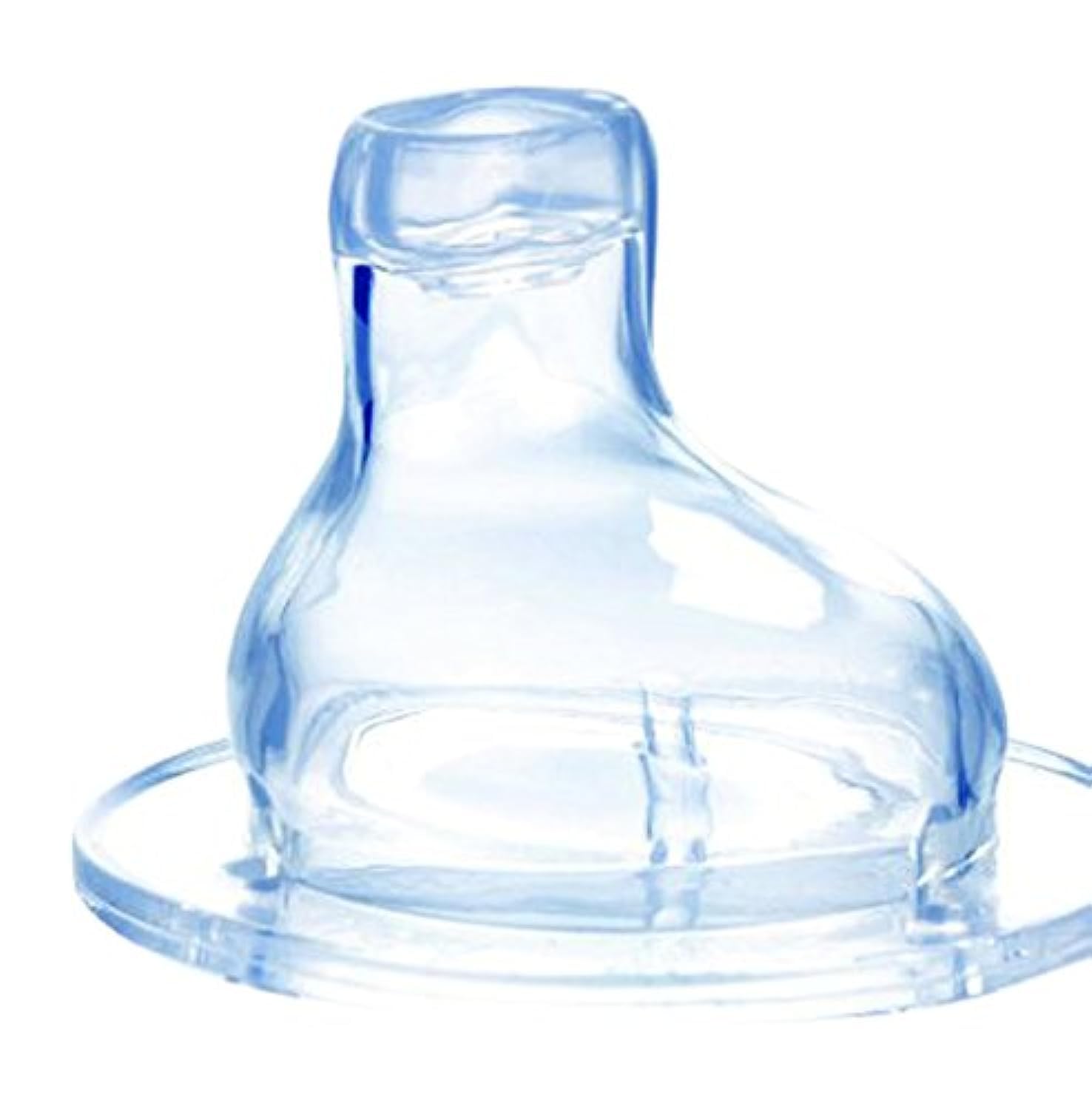 Nuby ID1538 Set of 2 No-Spill Silicone Wide Neck Spouts