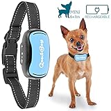 GoodBoy Small Dog Bark Collar For Tiny To Medium Dogs by Rechargeable And Waterproof Vibrating Anti Bark Training Device That Is Smallest & Most Safe On Amazon - No Shock No Spiky Prongs! (6+ lbs)