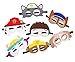 Paw Dog Patrol Toys Puppy Party Masks Birthday Cosplay Character Party Favors Supplies for Kids (Set of 10)