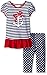 Bonnie Jean Girls Nautical Appliqued Knit Dress and Legging Set