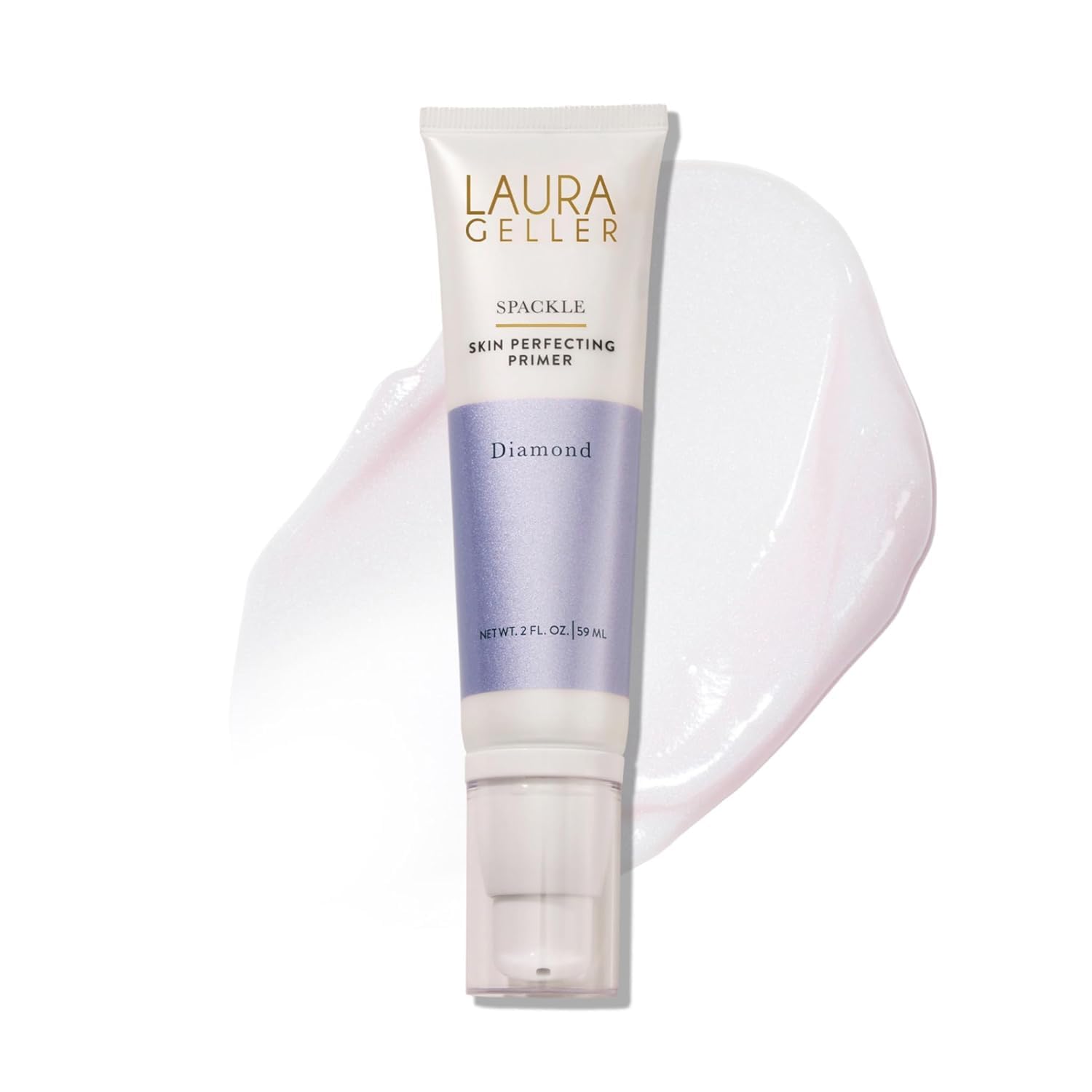 LAURA GELLER NEW YORK Spackle (Diamond) Lightweight Makeup Primer - Skin Perfecting Face Primer with Hyaluronic Acid for Long-Lasting Hydration - 59ml — image 1