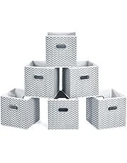 Amazon.es: Cubos de almacenaje sin tapa: Hogar y cocina