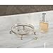 InterDesign York Lyra Bar Soap Dish for Bathroom Vanities, Kitchen Sink - Satin/Clear