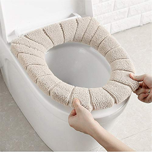 VT BigHome Winter Comfortable Soft Heated Washable Toilet Seat Cover Set Kids Bathroom Accessories Interior for Home Decor Closestool Mat