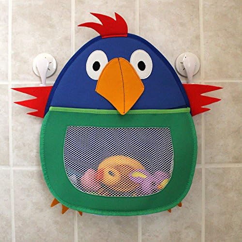 Little Peas Company Bath Toy the Best Net Organizer for Children/Babies/Toddlers, Storage Bag and Powerful Suction Cups, Suitable for all Surface Types for Boys/Girls