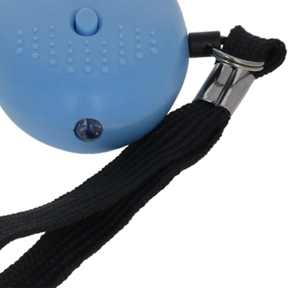 Othmro Personal Alarm 130db Personal Safesound Security Alarm Keychain with LED Light L002 Light Blue 2pcs: Home Improvement