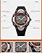 Children Watch Boys Girls Outdoor Sports Watch Digital Analog LED Quartz Watch Waterproof Sports Wrist Watch-Pink