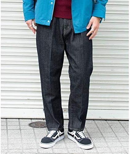 Amazon アーバンリサーチ サニーレーベル メンズ Urban Research Sonny Label メンズパンツ センタープレス ワイドテーパードデニム インディゴ L ロングパンツ 通販