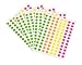 Avery Round Color Coding Labels, 0.25 Inch Diameter, Assorted Removable, Pack of 480 (6720)