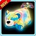Pillow Pets Glow Pets Bear 15 Inches