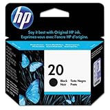 No. 20 C6614D Inkjet Cartridge, High-Yield, Black