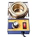 Yescom 500g Capacity 50mm Solder Pot Soldering Desoldering Bath 150W 110V for ESD Welding Rework Station