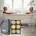 ArtNaturals Bath Bombs Gift Set - Ultra Lush Essential Oil - Handmade Spa Bomb Fizzies - Organic and Natural Ingredients, Shea Butter for Moisturizing Dry Skin Relaxation in a Box, 4.1 oz., 6 Count