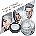 Temporary Silver Grey Hair Color Wax, Y.F.M Men Temporary Disposable Hair Mud Cream, Fresh and Natural Hairstyle Wax, Hairstyle Pomades for Party, Cosplay, Nightclub, Masquerade, Halloween 4.23.oz