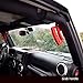 DIYTuning New Aluminum Grab Handles GraBars for Jeep Wrangler 2007-2017 2 4 Door (Front Red)