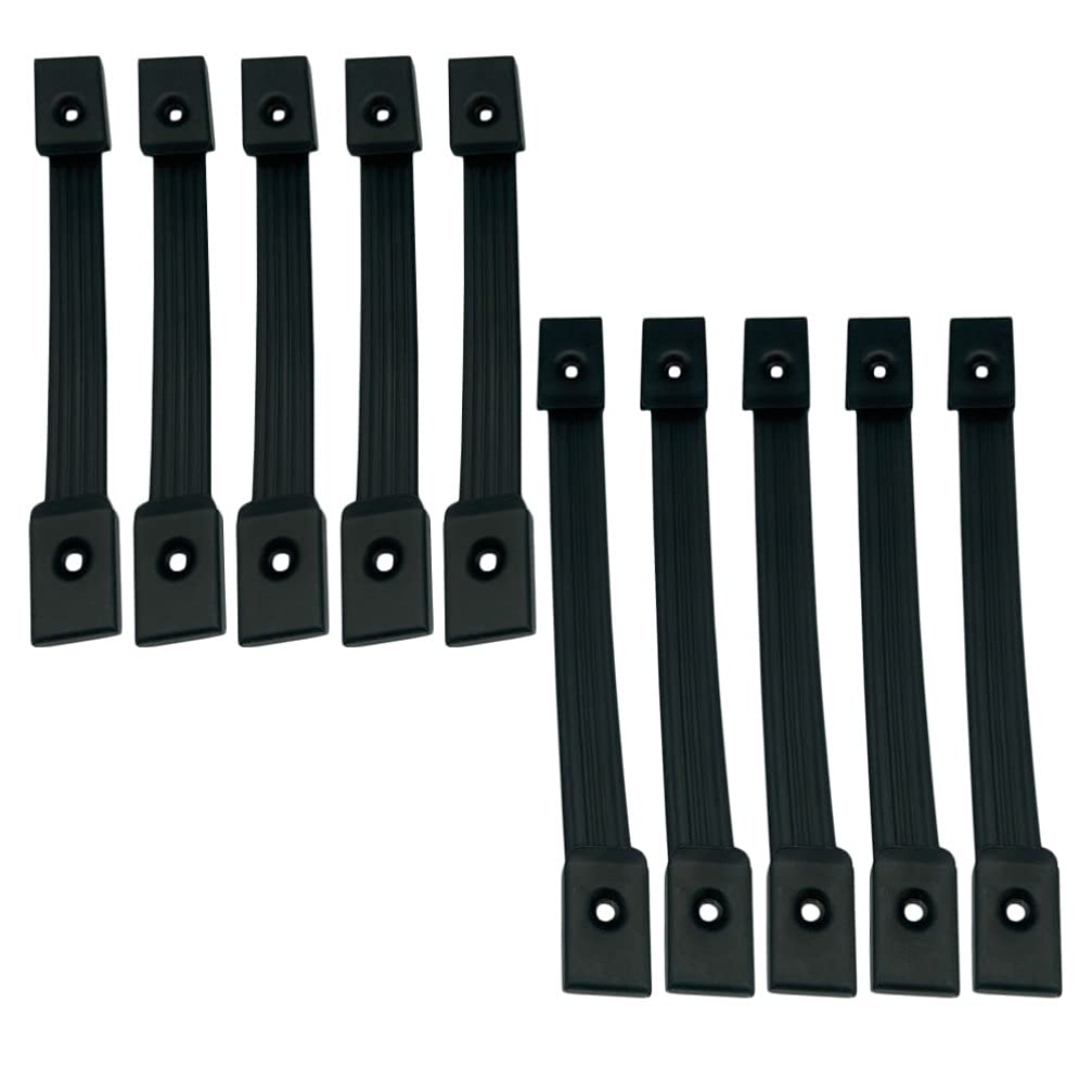 HEALLILY 10Pcs Iron Speaker Handles Speaker Pull Handle Pretty