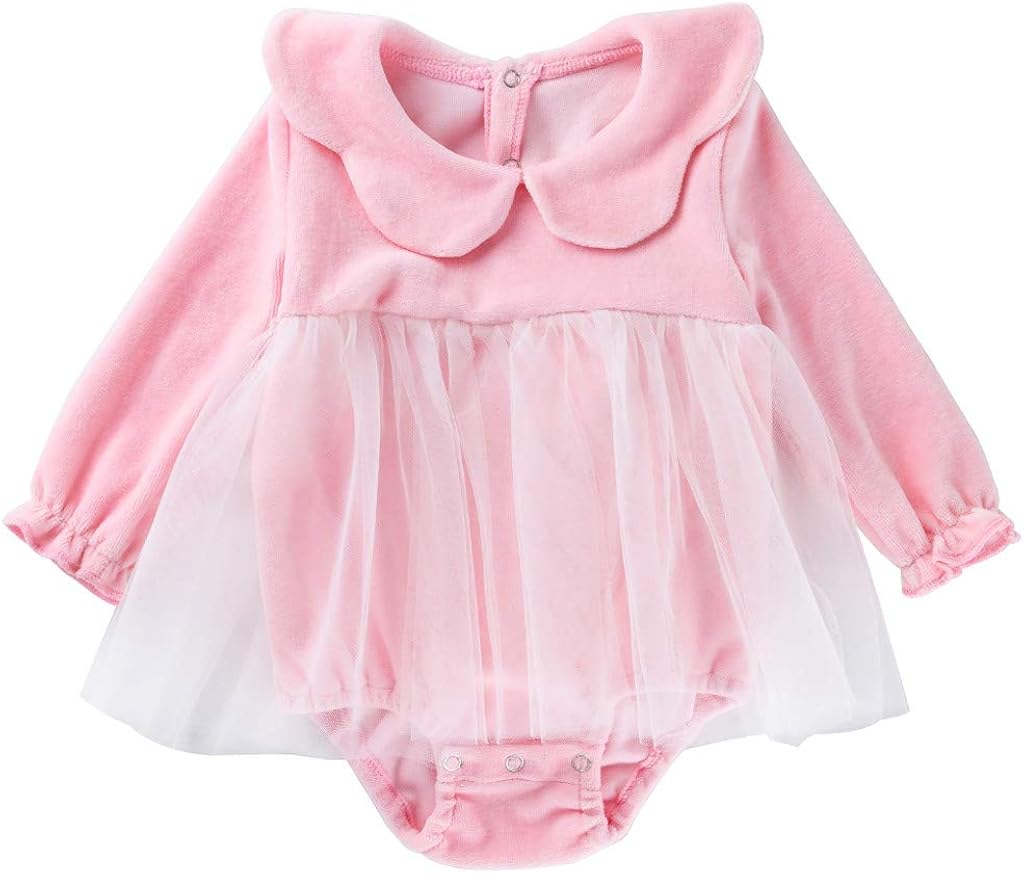 pink color one piece dress