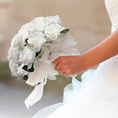 Buy Mocoosy 12pcs Rose Artificial Flowers White Silk Roses Realistic Single Stem Fake Rose Bouquet For Wedding Centerpieces Bridal Shower Home Garden Decorations Online In Turkey B05zcbfd Buy Mocoosy 12pcs Rose Artificial Flowers White Silk Roses Realistic Single Stem Fake Rose Bouquet For Wedding Centerpieces Bridal Shower Home Garden Decorations Online In Turkey B05zcbfd