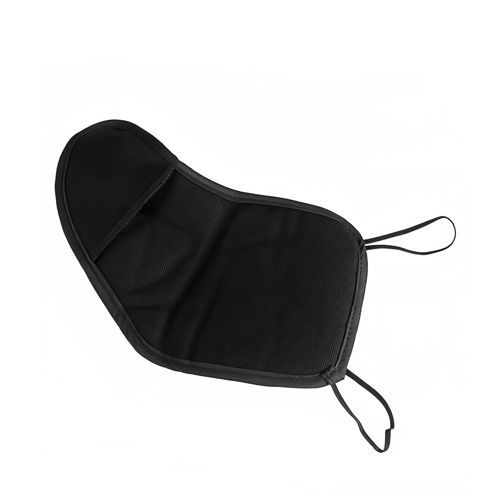 Musiin Violin Shoulder Rest, Soft Cotton Sponge Violin Chin Rest Pad, Violin Protective Cover (Black) (1/8 and 1/10 Violins)