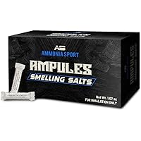 AMPULES (20) - Smelling Salts Extra Strength - 20 Premium Smelling Salt Capsules Per Box - AmmoniaSport