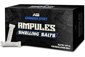 AMPULES (20) - Smelling Salts Extra Strength - 20 Premium Smelling Salt Capsules Per Box - AmmoniaSport