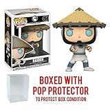 Funko Pop! Games: Mortal Kombat - Raiden Vinyl Figure (Bundled with Pop BOX PROTECTOR CASE)