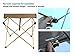 Trekology Foldable Camping Picnic Tables - Portable Compact Lightweight Folding Roll-up Table in a Bag – Small, Light, and Easy to Carry for Camp, Beach, Outdoor