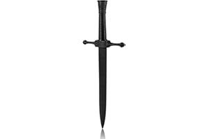 DAYSTART 16" PU Foam Training Dagger – Safe Martial Arts Practice Sword with Inner Plastic Core for LARP or Costume