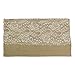 Coobie Womens Strapless Lace Bandeau,One Size,Driftwood