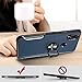 Huawei Y9 2019 Case, [with 360 ° Kickstand] Rotating Ring Case [Dual Shockproof] Protection Cover Compatible with [Magnetic Car Mount] for Huawei Y9 2019 (Blue, Y9 2019)