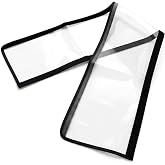 GenTent Clear Vinyl Apron Accessory - Protects Generator Electrical Panel | Flame-resistant marine grade clear vinyl keeps controls visible; tool-free fit for adding to GenTent Original size canopies.