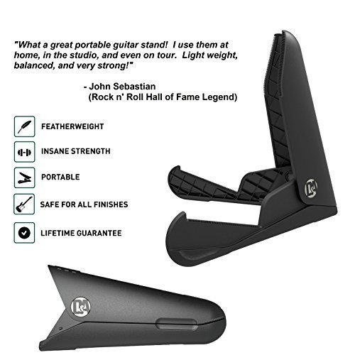 D&A Guitar Gear Acoustic Gigstand Folding Guitar Stand for Acoustic/Classical Guitars (GS-0200)