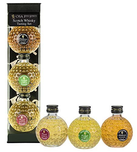Old St. Andrews Blended Bottles Tasting Set mit Geschenkverpackung Whisky (1 x 0.15 l)