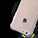 SZJJX iPhone 6 plus/6s Plus Clear Case Slim Soft Flexible TPU Bumper for Apple iPhone 6 plus/6s Plus Shock Absorbing Scratch Resistant Frame Cover with Protective Caps 5.5 inch