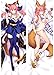 Fate GB Arts FG Tamamo no Mae Summer Grand Order Peach Skin 150cm x 50cm PillowCase
