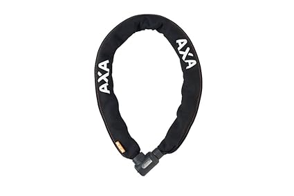 Kettenschloss Axa Cherto Compact Neo 95cm x ø9mm Fahrradschloss, Schwarz
