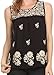 Sakkas Devika Sleeveless Tank Top Batik Blouse With Embroidery