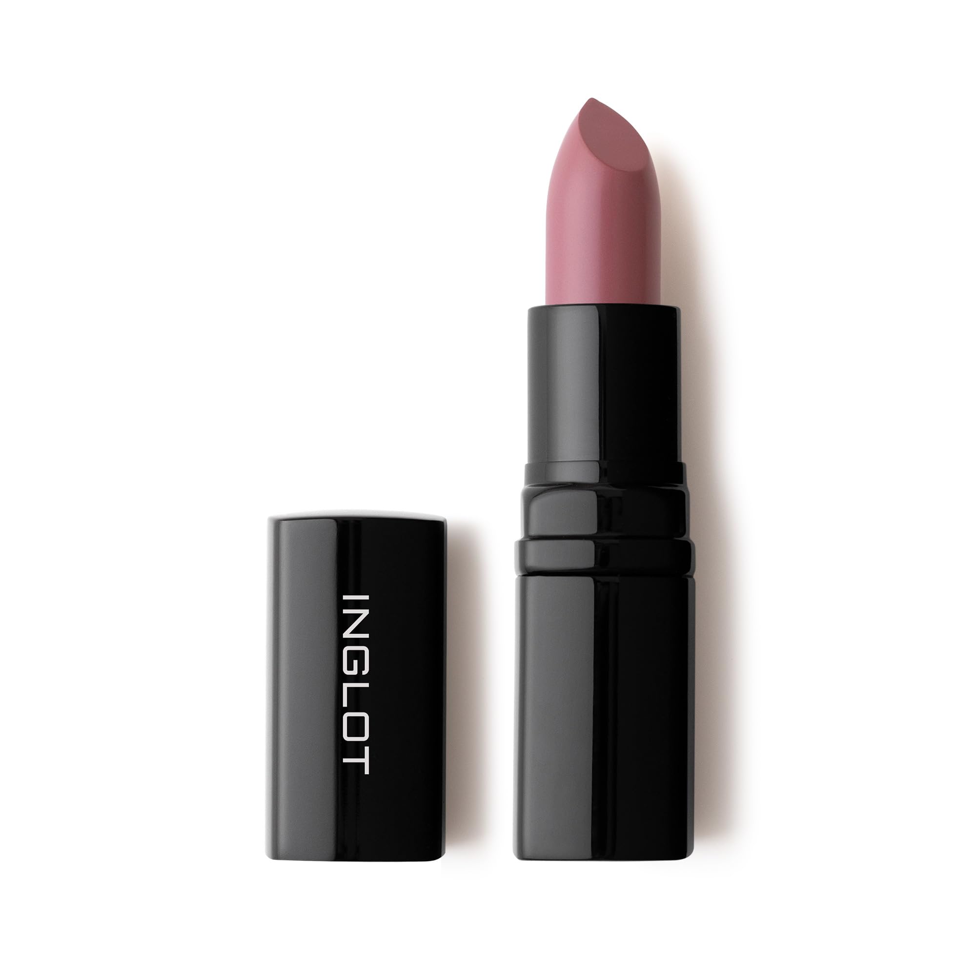 Inglot LipSatin Lipstick - Creamy lipstick with a satin finish | Moisturising lipstick with intense colour | Long-lasting | Intense colour | 4.5 g | 308
