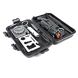 10-1 Survival kit Set Outdoor Camping Travel Multifunction First aid SOS EDC Emergency Supplies Tactical Wilderness/Tri