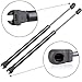 ECCPP 2pcs Rear Window Glass Lift Supports Struts Shocks for 2005-2013 Nissan Pathfinder Compatible with SG325028 6607