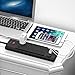 Witeem Surge Protector Power Strip with 10 Outlets & 4 USB Ports and 6ft Extension Cord Charging Station, Black