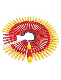 BOOHER 0200106 set de 50 desarmadores aislados 1000 V intercambiables