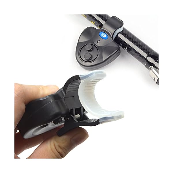 Fishing-Alarm-Indicator-Fish-Bite-Electronic-Buzzer-Sensitive-Alert-on-Fish-Rod-with-LED-Light-Fish-Bell-Flash-Fishing-Tackles-Accessory-Fit-for-Sea-Rod-and-Cast-Rod-Easy-Clamp-on-Day-and-Night-2PCS Fishing-Alarm-Indicator-Fish-Bite-Electronic-Buzzer-Sensitive-Alert-on-Fish-Rod-with-LED-Light-Fish-Bell-Flash-Fishing-Tackles-Accessory-Fit-for-Sea-Rod-and-Cast-Rod-Easy-Clamp-on-Day-and-Night-2PCS